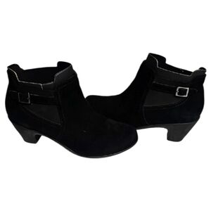 Womens' Evolve EASY SPIRIT Slip On (No Zipper) Ankle Booties 8.5 WW